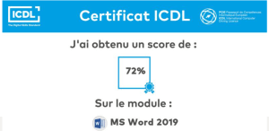 certificat idcl