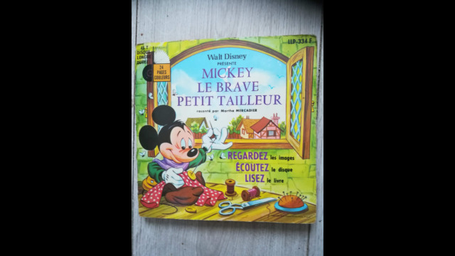 disque mickey le brave petit tailleur